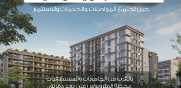 i-313 | حين يصبح الموقع استثماراً – مشروع بجانب المواصلات وعلى الطريق السريع